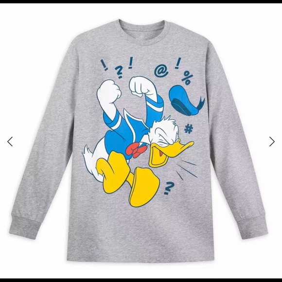 Donald Duck Long Sleeve T-Shirt for Adults - Picture 3 of 6